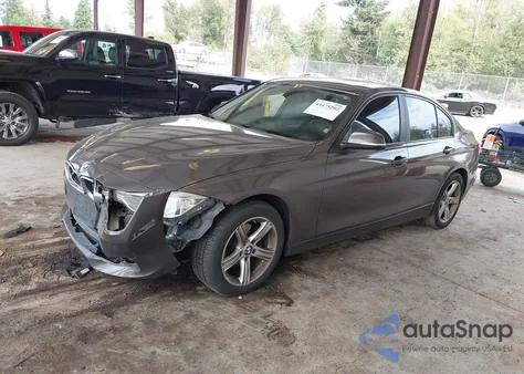 2014 BMW 320I z USA, uszkodzony, nr VIN WBA3B1C50EPV79393